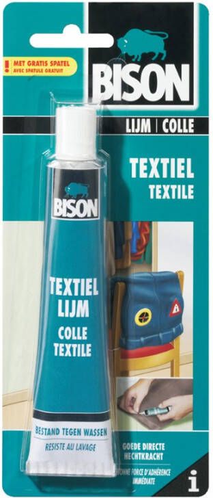Bison Textiellijm Crd 50Ml*6 Nlfr 1341002