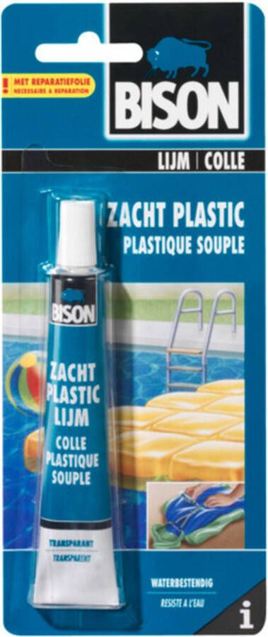 Bison Zacht Plastic Lijm Crd 25Ml*6 Nlfr 1307500