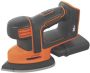 Black and Decker BDCDS18N Delta schuurmachine | 18 Volt | Excl. accu&apos;s en lader BDCDS18N-XJ - Thumbnail 1