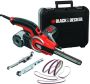 Black+Decker KA902EK 400W Powerfile Bandschuurmachine | 13mm arm | 6mm arm | 9 schuurbanden KA902EK-QS - Thumbnail 1