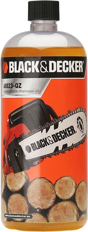 Black+Decker A6023-QZ | Kettingzaagolie | 1 liter A6023-QZ
