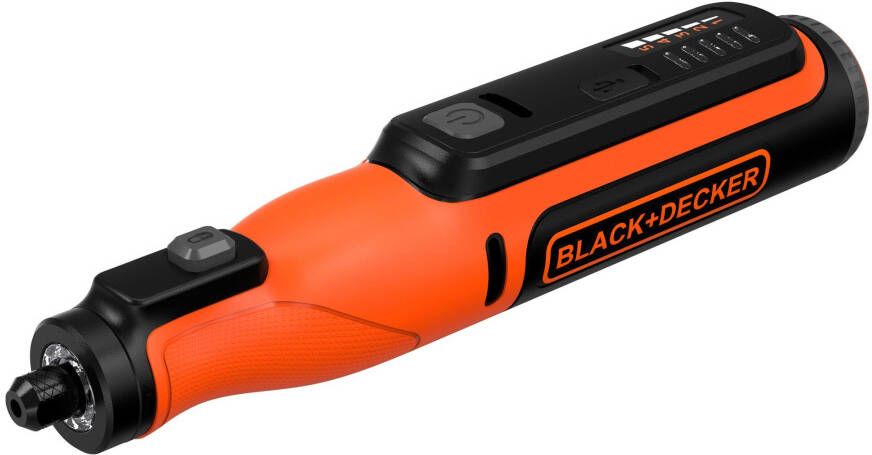 Black+Decker BCRT8IK 7.2V Multigereedschap met 52 accessoires in koffer BCRT8IK-XJ