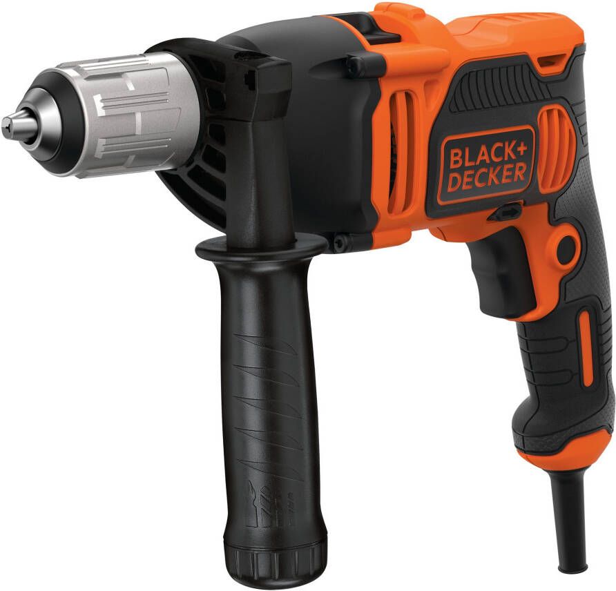 Black+Decker BEH850K 850W Klopboormachine in koffer | Zijhandgreep | In koffer BEH850K-QS