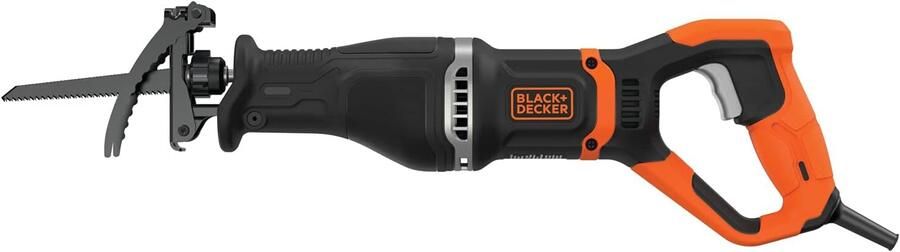 Black+Decker BES301 750W Reciprozaag met takkenhouder | 1 Zaagblad hout | 1 Zaagblad metaal | Takkenhouder BES301-QS - Foto 2