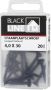 Blackline Spaanplaatschroef Hcp Zwart Pk Torx TX20 +Snijpunt 4.0X30 | 20 stuks 6901.20.14030 - Thumbnail 3