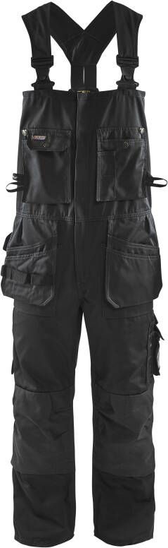 Blåkläder Bretelbroek 26001860 | Zwart | 7330509058107