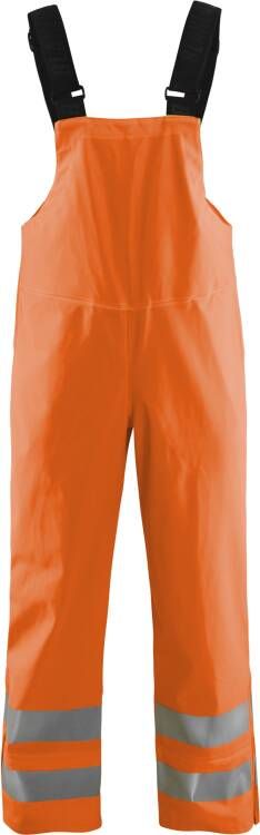 Blåkläder Bretelregenbroek High-Vis LEVEL 3 13862005 | High-Vis Oranje | Maat 4XL 7330509569870