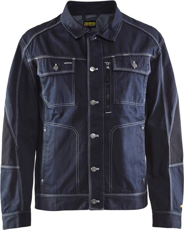 Blåkläder Cordura denim jack 40591140 | Marineblauw Zwart | Maat XS 7330509431825