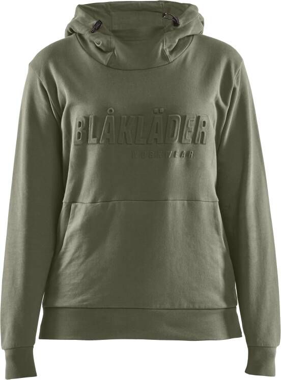 Blåkläder Dames hoodie 3D 35601158 | Herfstgroen | Maat 3XL 7330509771150