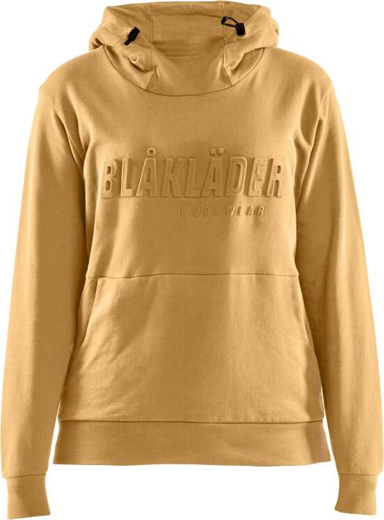 Blåkläder Dames hoodie 3D 35601158 | Honinggoud | Maat 3XL 7330509771082