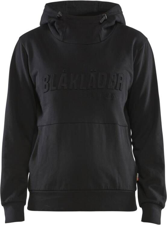 Blåkläder Dames hoodie 3D 35601158 | Zwart | Maat XXL 7330509771501