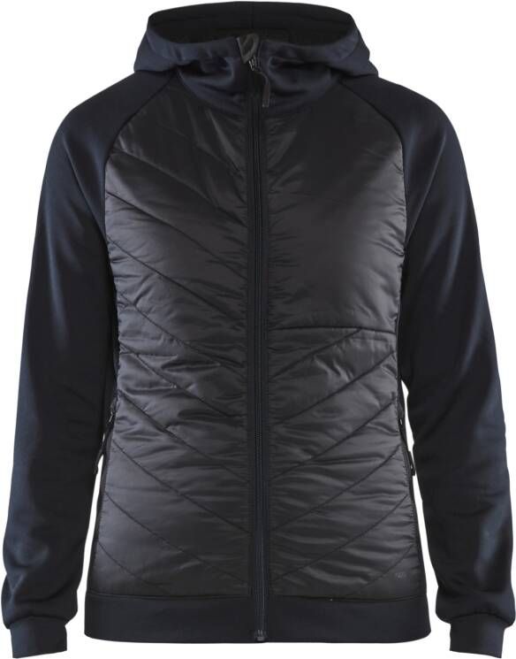 Blåkläder Dames hybride sweater 34642526 | Donker marineblauw Zwart | Maat 3XL 7330509726952