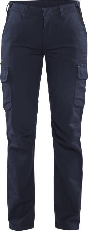 Blåkläder Dames industrie werkbroek stretch elastiek 71441832 | Donker marineblauw Zwart | 7330509762981
