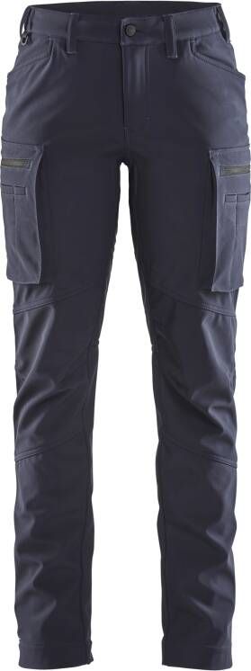 Blåkläder Dames softshell service winterwerkbroek 71772513 | Donker marineblauw | 7330509808405