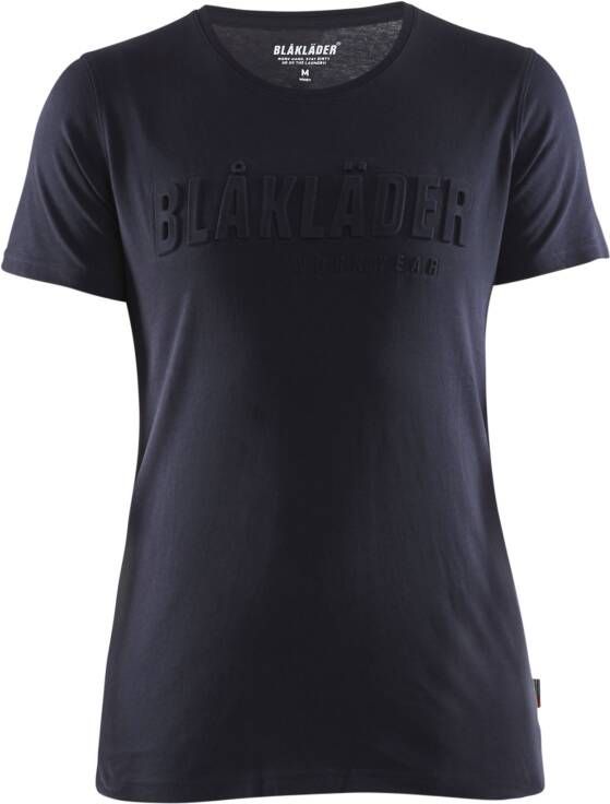 Blåkläder Dames T-Shirt 3D 34311042 | Donker marineblauw | Maat 3XL 7330509770771