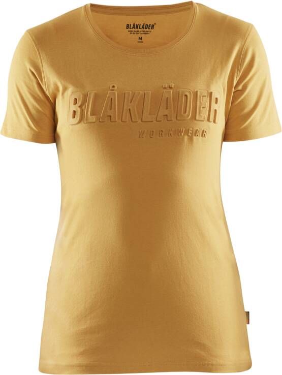 Blåkläder Dames T-Shirt 3D 34311042 | Honinggoud | Maat 3XL 7330509789834