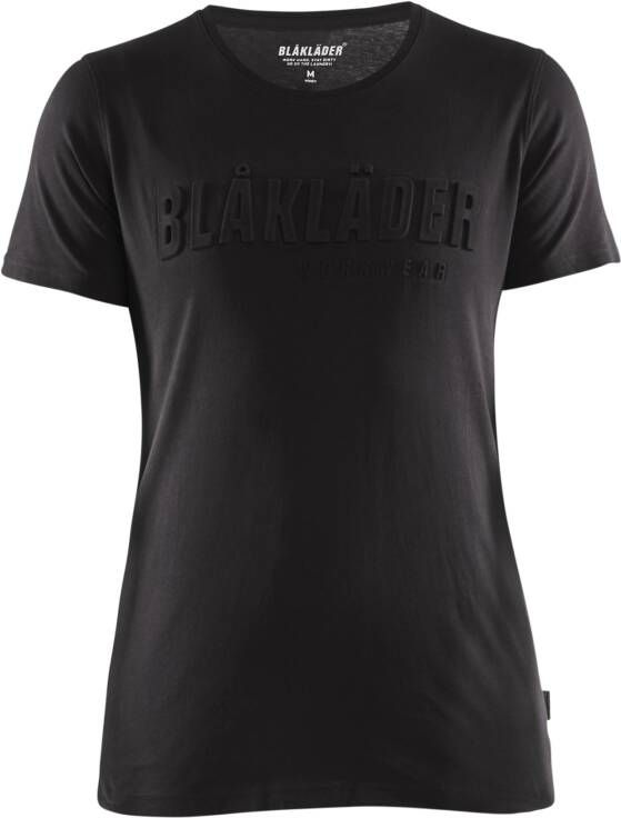 Blåkläder Dames T-Shirt 3D 34311042 | Zwart | Maat 3XL 7330509770849