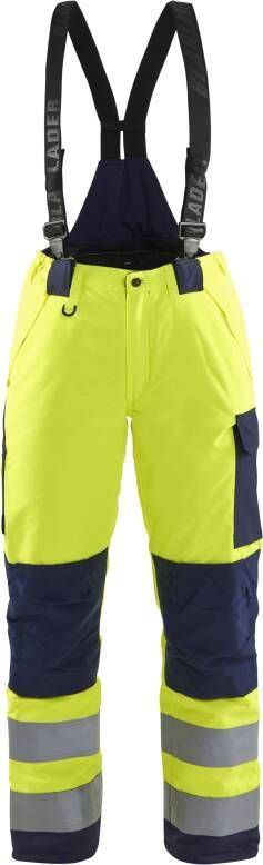 Blåkläder Dames Winterwerkbroek High-Vis 78851977 | High-Vis Geel Marineblauw | 7330509551127