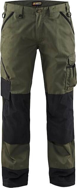Blåkläder Garden werkbroek 14541835 | Army Groen Zwart | 7330509278468