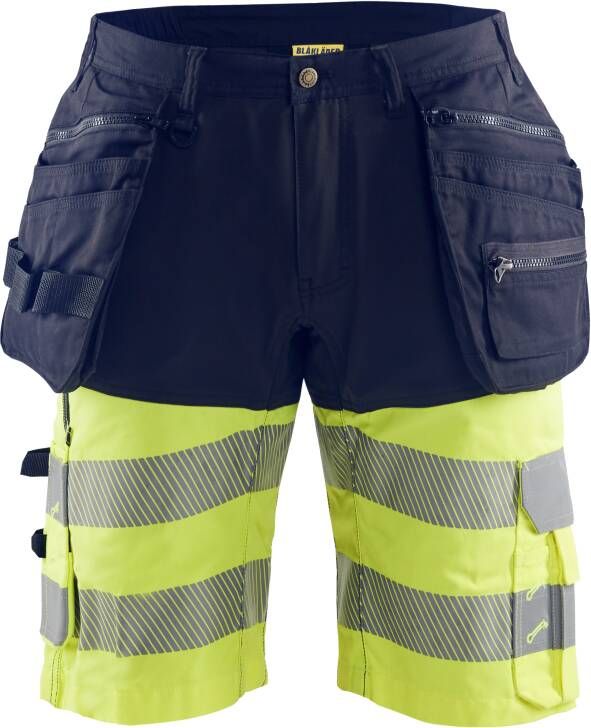 Blåkläder High-Vis short 15961811 | Marine High Vis Geel | 7330509787120