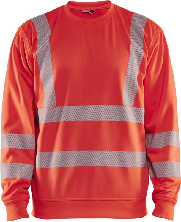 Blåkläder High-Vis Sweatshirt 35622538 | High-Vis Rood | Maat 4XL 7330509832097