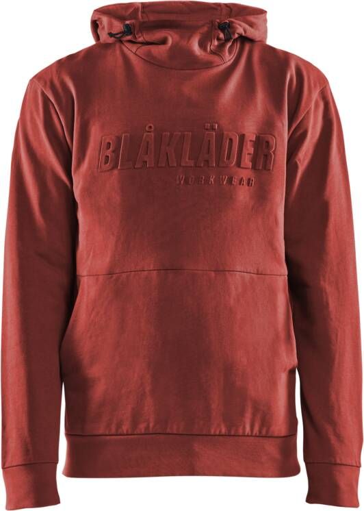 Blåkläder Hoodie 3D 35301158 | Gebrand rood | Maat 4XL 7330509770276