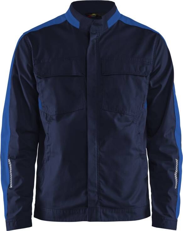 Blåkläder Industrie jack stretch 44441832 | Marineblauw Korenblauw | Maat 4XL 7330509761144