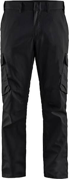 Blåkläder Industrie werkbroek stretch 14441832 | Zwart High-Vis Geel | 7330509757406