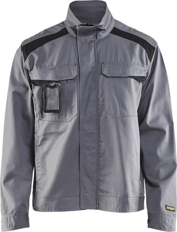 Blåkläder Industriejack. Ongevoerd 40541800 | Grijs Zwart | Maat 3XL 7330509357354
