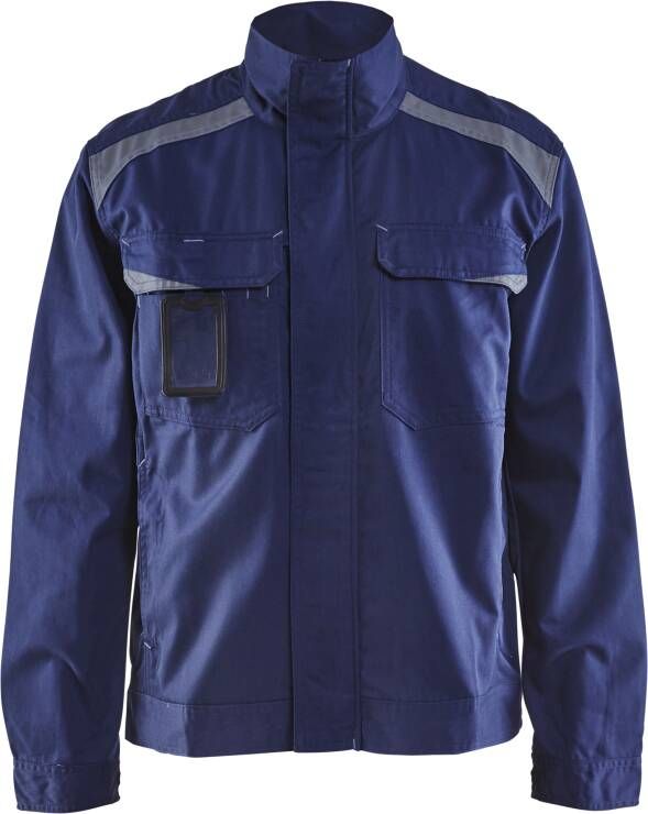 Blåkläder Industriejack. Ongevoerd 40541800 | Marineblauw Grijs | Maat XXL 7330509472842