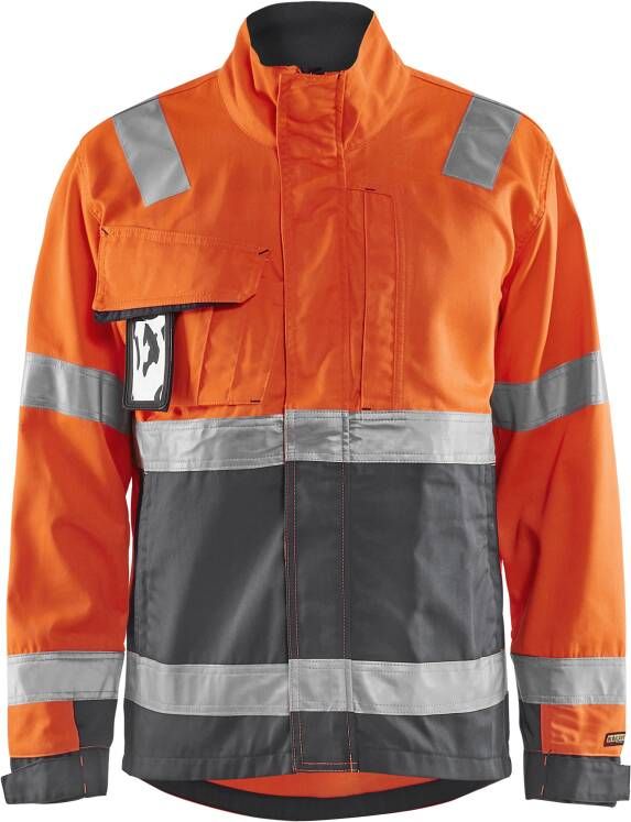 Blåkläder Jack High-Vis 40641811 | High-Vis Oranje Medium Grijs | Maat 3XL 7330509747735