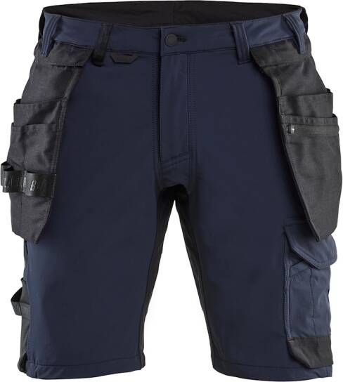 Blåkläder Korte Werkbroek 17021645 | Donker marineblauw Zwart | Maat C46 7330509922767