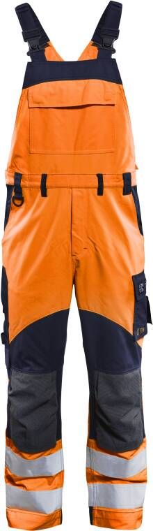 Blåkläder Multinorm inherent bretelbroek 28891513 | High-Vis Oranje Marineblauw | 7330509721285