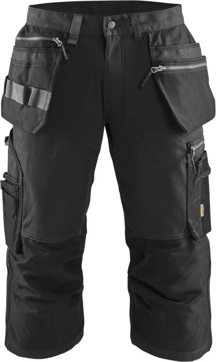 Blåkläder Piraatbroek stretch 15971343 | Zwart | 7330509803134