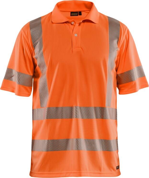 Blåkläder Polo High-Vis 34281013 | High-Vis Oranje | Maat 4XL 7330509670835