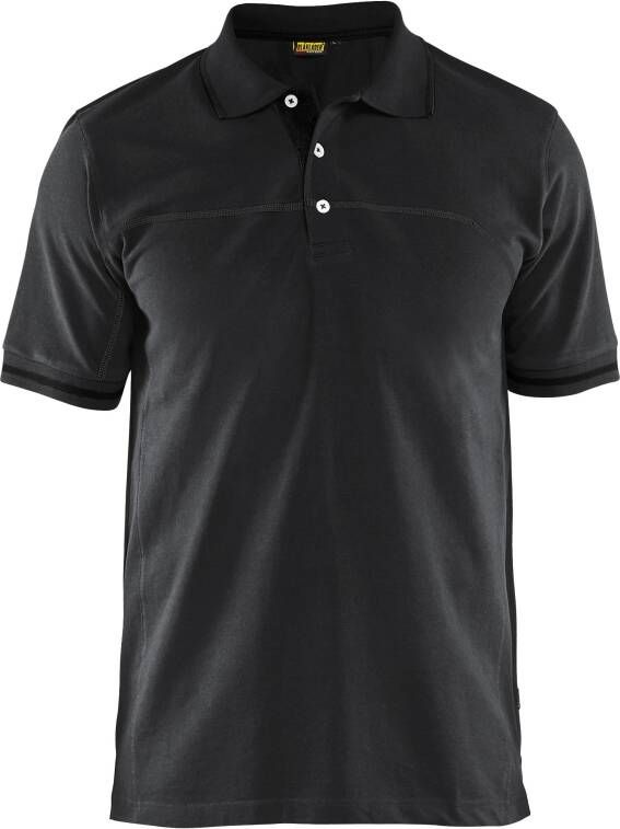Blåkläder Poloshirt 33891050 | Zwart Donkergrijs | Maat 3XL 7330509603000