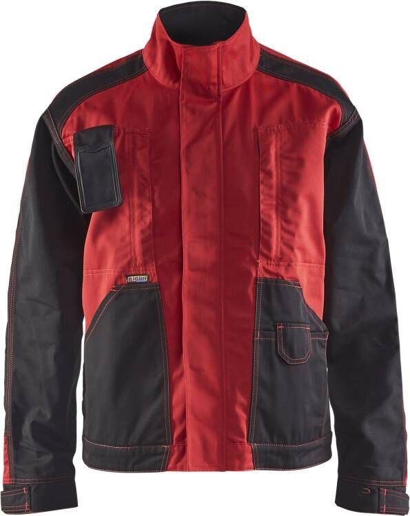 Blåkläder Profieljack. Ongevoerd 40631860 | Rood Zwart | Maat M 7330509268254