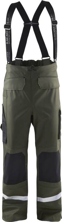 Blåkläder Regenbroek LEVEL 2 13052003 | Army Groen | Maat XXL 7330509570807