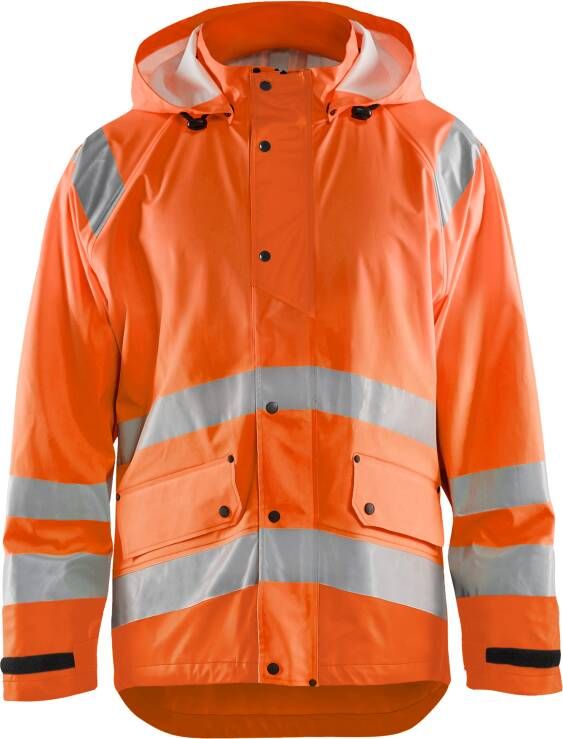 Blåkläder Regenjas High-Vis LEVEL 1 43232000 | High-Vis Oranje | Maat XXL 7330509656341