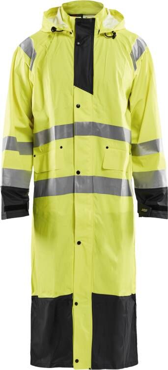 Blåkläder Regenjas High-Vis LEVEL 1 43252000 | High-Vis Geel Zwart | Maat XXL 7330509571392