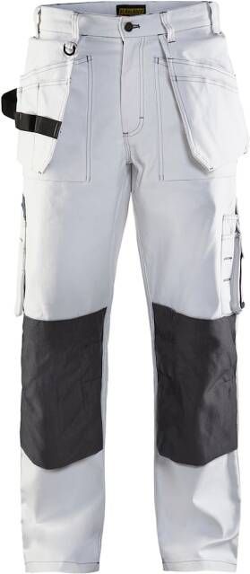 Blåkläder Schilders Werkbroek 15311210 | Wit Donkergrijs | 7330509755143
