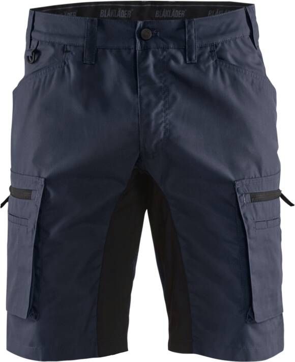 Blåkläder Service short stretch 14491845 | Donker marineblauw Zwart | 7330509535783