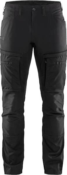 Blåkläder Service werkbroek met stretch 14561845 | Zwart Donkergrijs | 7330509651780