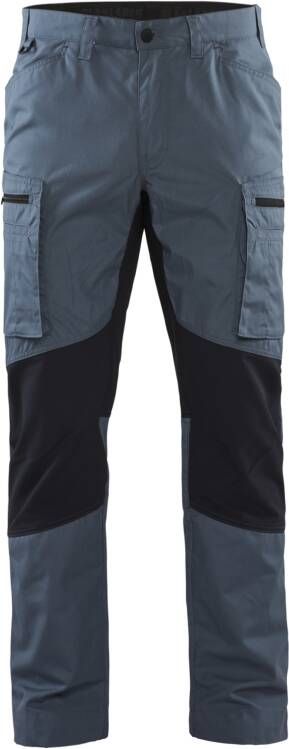 Blåkläder Service werkbroek met stretch 14591845 | Gevoelloos blauw Donkerblauw | 7330509781364