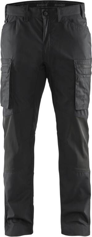 Blåkläder Service werkbroek met stretch 14591845 | Zwart | 7330509462942