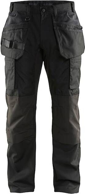 Blåkläder Service werkbroek stretch 14691845 | Zwart | 7330509509173