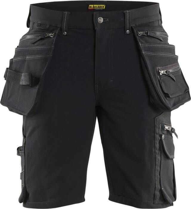 Blåkläder Short 4-weg stretch X1900 19881644 | Zwart | 7330509687796