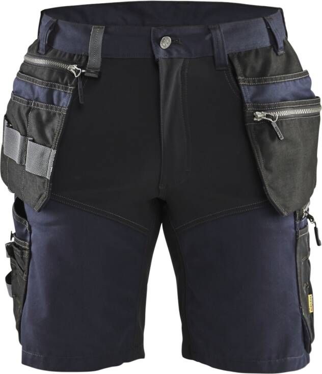 Blåkläder Short met stretch 15981860 | Donker marineblauw Zwart | 7330509838259