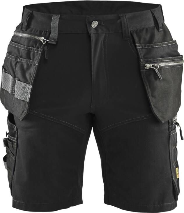 Blåkläder Short met stretch 15981860 | Zwart | 7330509838488
