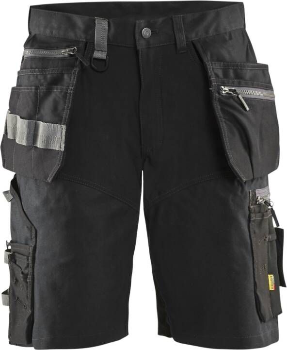 Blåkläder Short met stretch en spijkerzakken 15981343 | Zwart | 7330509722060